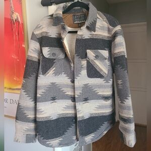 Jachs Gray and Black Patterned Jacket